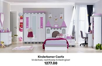 Promoties Kinderkamer castle - Huismerk - Baby & Tiener Megastore - Geldig van 04/09/2022 tot 17/09/2022 bij Baby & Tiener Megastore
