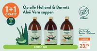 Holland + barrett aloe vera sap gember + kurkuma-Huismerk - Holland & Barrett