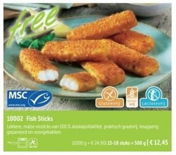 Promotions Fish sticks - Produit maison - Bofrost - Valide de 01/09/2022 à 28/02/2023 chez Bofrost