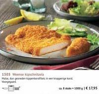 Weense kipschnitzels-Huismerk - Bofrost