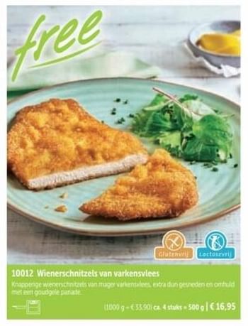 Promotions Wienerschnitzels van varkensvlees - Produit maison - Bofrost - Valide de 01/09/2022 à 28/02/2023 chez Bofrost