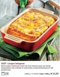 Lasagne bolognese-Huismerk - Bofrost