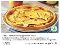 Normandische appeltaart-Huismerk - Bofrost