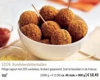 Rundvleesbitterballen-Huismerk - Bofrost
