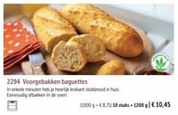 Voorgebakken baguettes-Huismerk - Bofrost