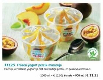 Promoties Frozen yoghurt perzik-maracuja - Huismerk - Bofrost - Geldig van 01/09/2022 tot 28/02/2023 bij Bofrost
