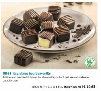 Promotions Ijspralines bourbonvanille - Produit maison - Bofrost - Valide de 01/09/2022 à 28/02/2023 chez Bofrost