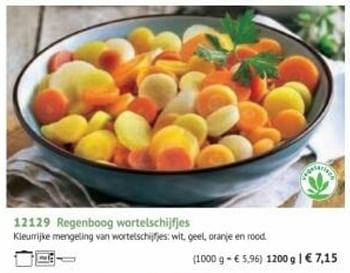 Promoties Regenboog wortelschijfjes - Huismerk - Bofrost - Geldig van 01/09/2022 tot 28/02/2023 bij Bofrost