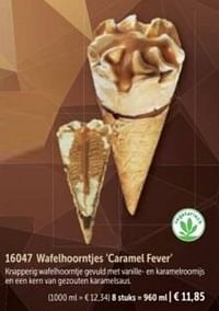 Wafelhoorntjes caramel fever-Huismerk - Bofrost
