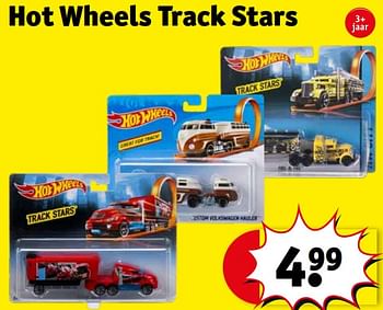 Promoties Hot wheels track stars - Hot Wheels - Geldig van 06/09/2022 tot 11/09/2022 bij Kruidvat