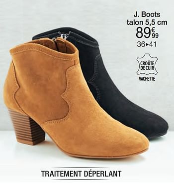 Promotions Boots - Produit Maison - Damart - Valide de 01/09/2022 à 15/12/2022 chez Damart
