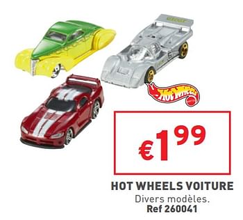 Promotions Hot wheels voiture - Hot Wheels - Valide de 07/09/2022 à 12/09/2022 chez Trafic