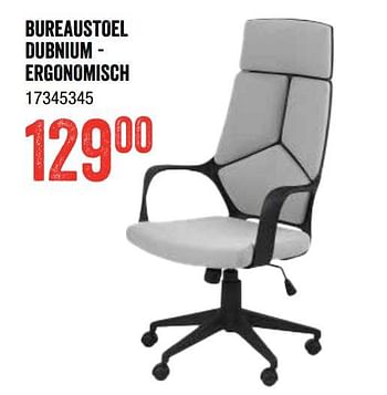 Promoties Bureaustoel dubnium - ergonomisch - Huismerk - Europoint - Geldig van 08/09/2022 tot 25/09/2022 bij Europoint