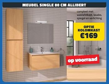 Promoties Kolomkast - Allibert - Geldig van 05/09/2022 tot 30/09/2022 bij Bouwcenter Frans Vlaeminck