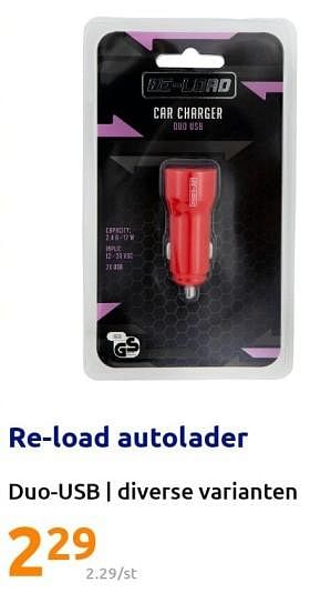 Promoties Re-load autolader - Reload - Geldig van 07/09/2022 tot 13/09/2022 bij Action