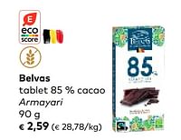 Belvas tablet 85 % cacao armayari-Belvas