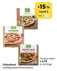 Followfood pizza verdura vegan-Followfood 