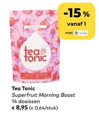Tea tonic superfruit morning boost-Huismerk - Bioplanet