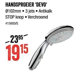 Promoties Handsproeier devo - Ormes - Geldig van 08/09/2022 tot 25/09/2022 bij HandyHome