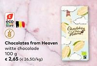 Chocolates from heaven witte chocolade-Chocolates From Heaven