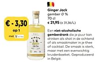 Ginger jack gember 0 %-Ginger Jack
