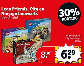 Promoties City racewagen 60322 - Lego - Geldig van 13/09/2022 tot 25/09/2022 bij Kruidvat