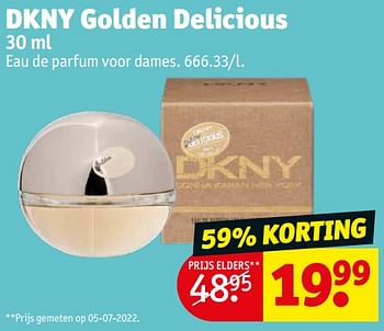 Promoties Dkny golden delicious edp - DKNY - Geldig van 13/09/2022 tot 25/09/2022 bij Kruidvat