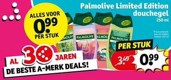 Promoties Douche hidden heaven - Palmolive - Geldig van 13/09/2022 tot 25/09/2022 bij Kruidvat