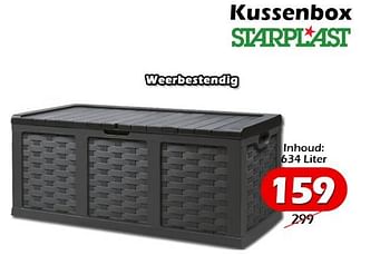 Promoties Kussenbox - Starplast - Geldig van 01/09/2022 tot 25/09/2022 bij Itek