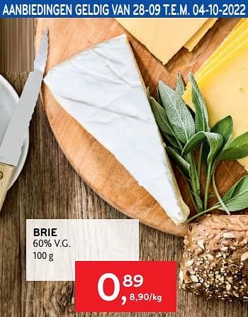 Promoties Brie - Huismerk - Alvo - Geldig van 21/09/2022 tot 04/10/2022 bij Alvo
