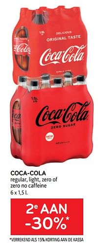 Coca-cola 2e aan -30%-Coca Cola