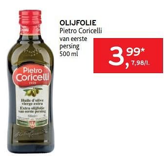 Promoties Olijfolie pietro coricelli - Pietro Coricelli - Geldig van 21/09/2022 tot 04/10/2022 bij Alvo