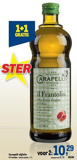 Promoties Carapelli olijfolie - Carapelli - Geldig van 21/09/2022 tot 04/10/2022 bij Makro