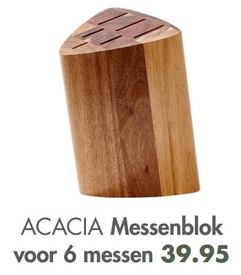 Promoties Acacia messenblok - Huismerk - Casa - Geldig van 12/09/2022 tot 30/10/2022 bij Casa