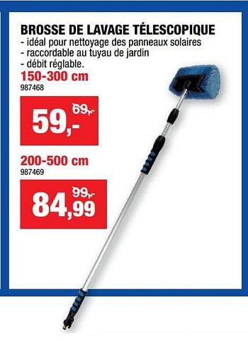 Promotions Bosch brosse de lavage télescopique - Bosch - Valide de 14/09/2022 à 25/09/2022 chez Hubo