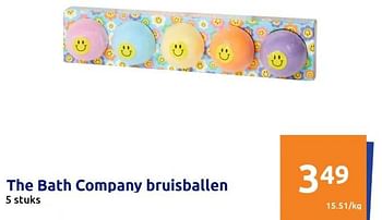 Promoties The bath company bruisballen - The Bath Company - Geldig van 14/09/2022 tot 20/09/2022 bij Action