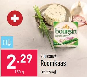 Promoties Roomkaas - Boursin - Geldig van 19/09/2022 tot 30/09/2022 bij Aldi