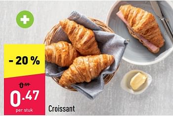 Promoties Croissant - Huismerk - Aldi - Geldig van 19/09/2022 tot 24/09/2022 bij Aldi
