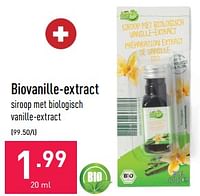 Biovanille-extract-Huismerk - Aldi