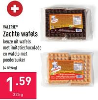 Zachte wafels-Valerie