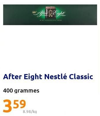 Promotions After eight nestlé classic - Nestlé - Valide de 14/09/2022 à 20/09/2022 chez Action