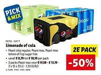 Limonade of cola-Huismerk - Lidl