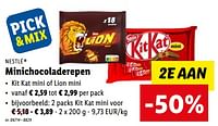 Minichocoladerepen-Nestlé