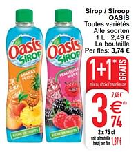 Sirop - siroop oasis-Oasis