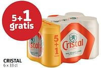 Cristal 5+1 gratis-Cristal