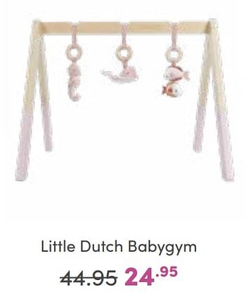 Promoties Little dutch babygym - Little Dutch - Geldig van 18/09/2022 tot 24/09/2022 bij Baby & Tiener Megastore