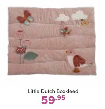 Promoties Little dutch boxkleed - Little Dutch - Geldig van 18/09/2022 tot 24/09/2022 bij Baby & Tiener Megastore