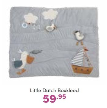Promoties Little dutch boxkleed - Little Dutch - Geldig van 18/09/2022 tot 24/09/2022 bij Baby & Tiener Megastore