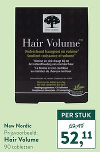 Hair volume-New Nordic