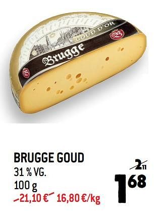 Promoties Brugge goud - Brugge - Geldig van 21/09/2022 tot 27/09/2022 bij Match